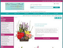 Tablet Screenshot of hattiesburgflowershop.com